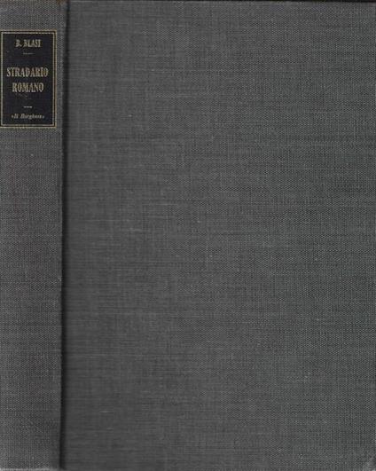 Stradario romano - Benedetto Blasi - copertina