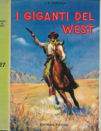 I giganti del west - copertina