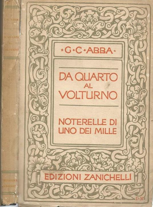 Da quarto al volturno - Giuseppe Cesare - copertina