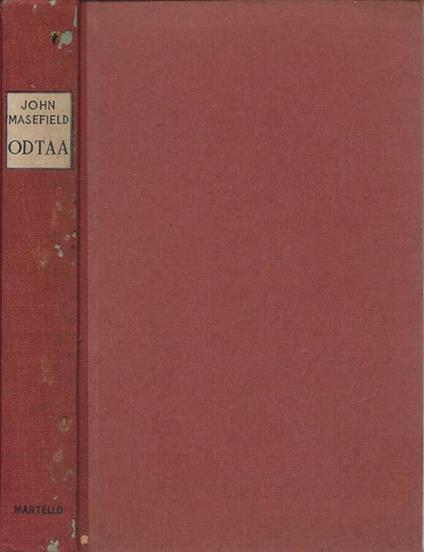 Odtaa - John Masefield - copertina