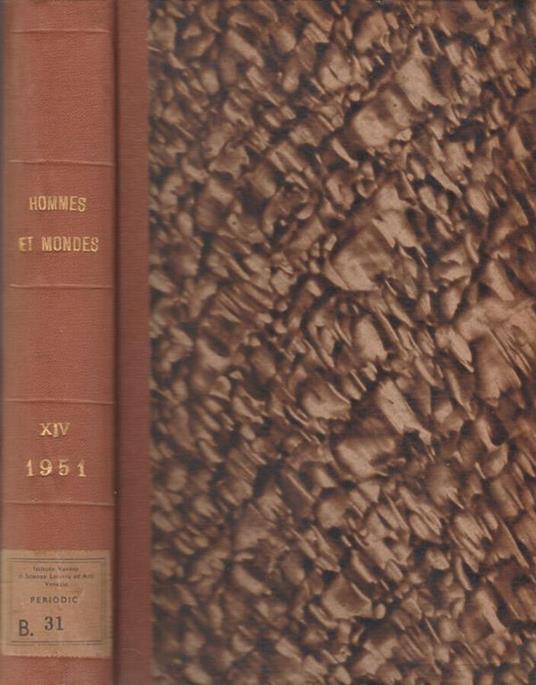 Hommes et Mondes - Angelico da Civitavecchia - copertina