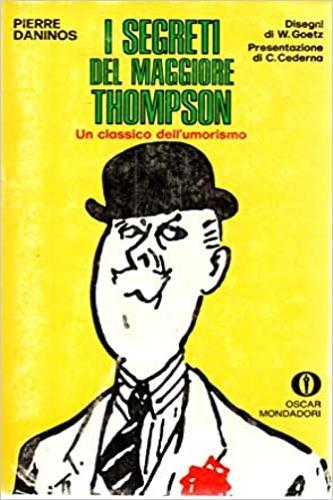 I segreti del Maggiore Thompson - Pierre Daninos - copertina
