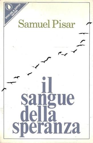 Il sangue della speranza - copertina