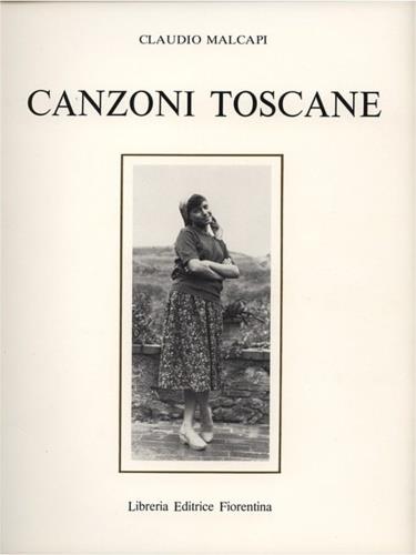 Canzoni toscane - Claudio Malcapi - copertina