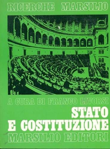 Stato e Costituzione - copertina