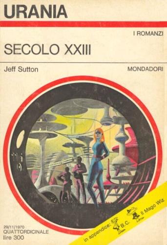 Secolo XXIII - Jeff Sutton - copertina