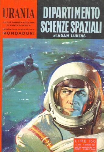 Dipartimento scienze spaziali. N. 246, 1 gennaio 1961 - copertina