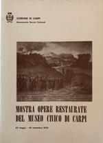 Mostra opere d'arte restaurate del Museo Civico di Carpi