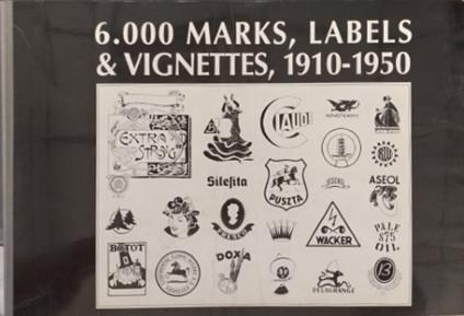 6000 Marks, labels & vignettes 1910 - 1950 - copertina