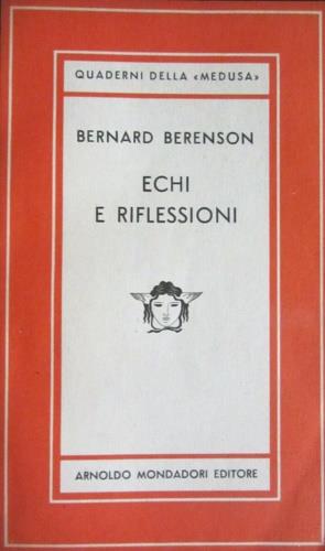 Echi e riflessioni 1941 - 1944 - Bernard Berenson - copertina