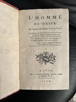 L' Homme de Désir par l'Auteur des Erreurs & de la Vérité
