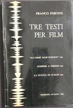 Tre Testi per Film