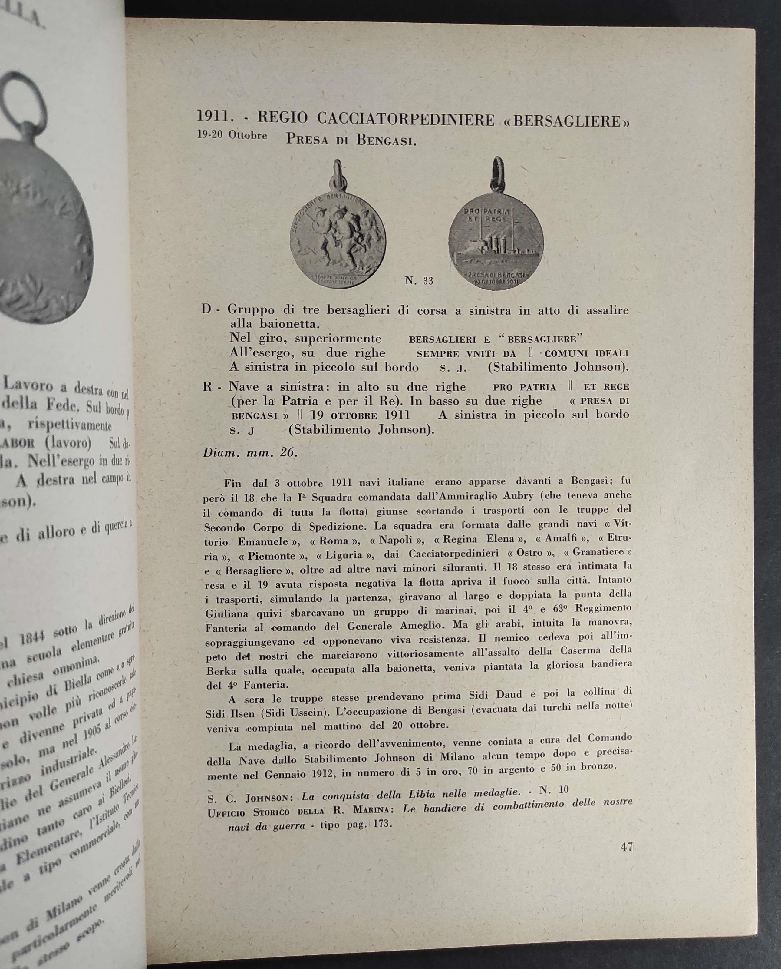 I Bersaglieri nelle Medaglie 1836-1936