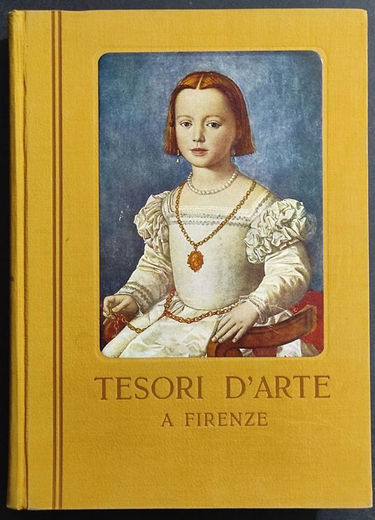 Tesori d'Arte a Firenze - Emilio Cecchi - copertina