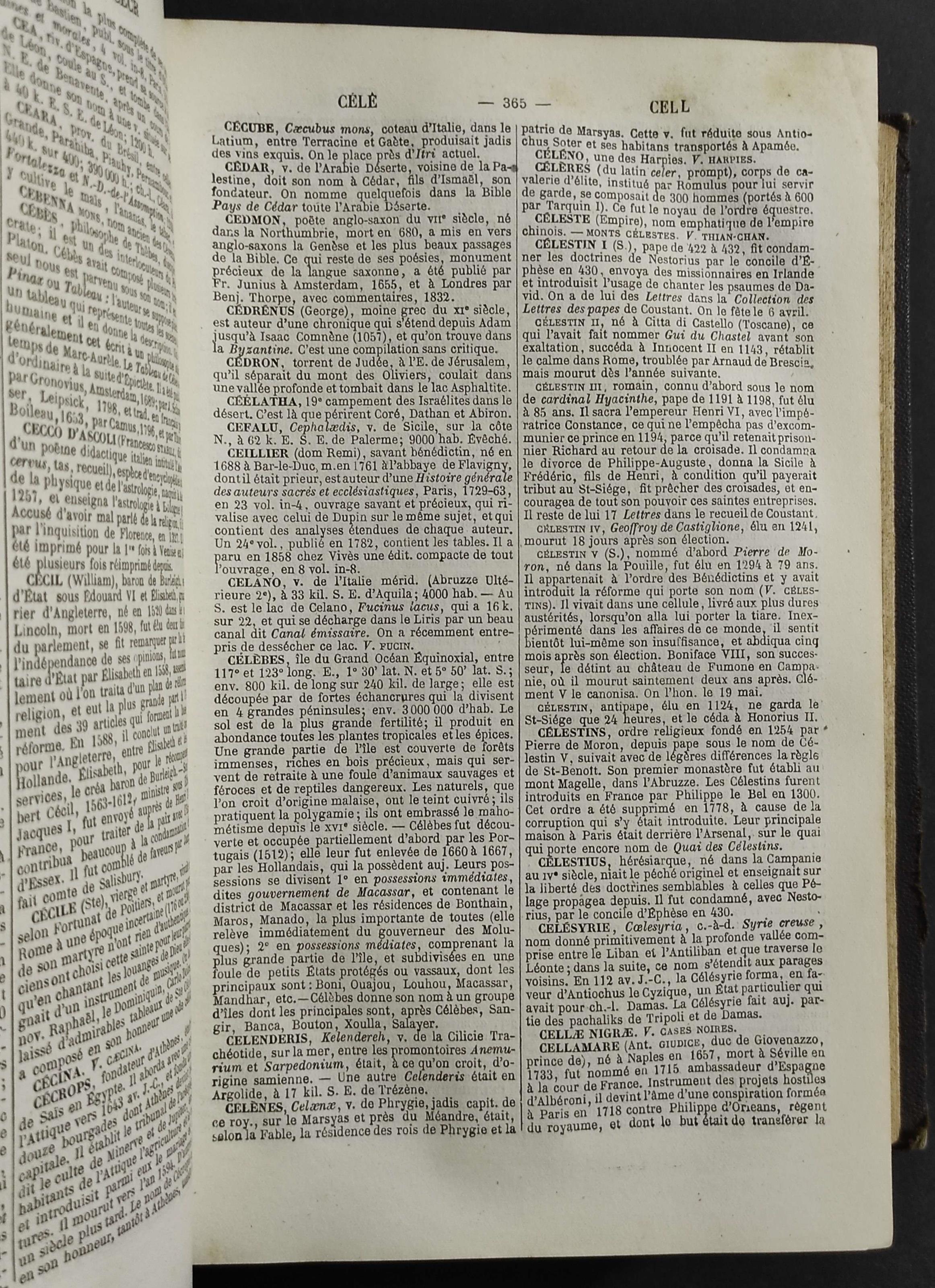 Dictionnaire Universel Histoire Geographie