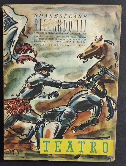 Teatro N.22 - William Shakespeare - copertina