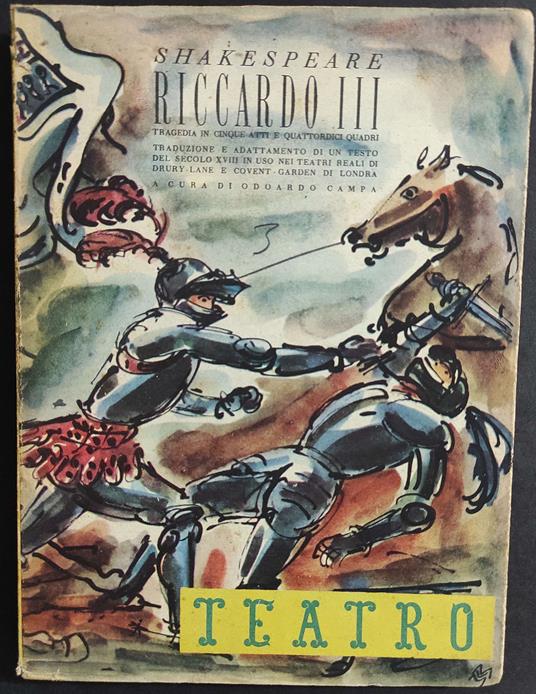 Teatro N.22 - William Shakespeare - copertina