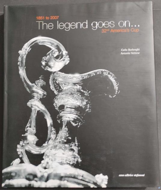 The legend Goes On... 32^ Americais Cup - copertina