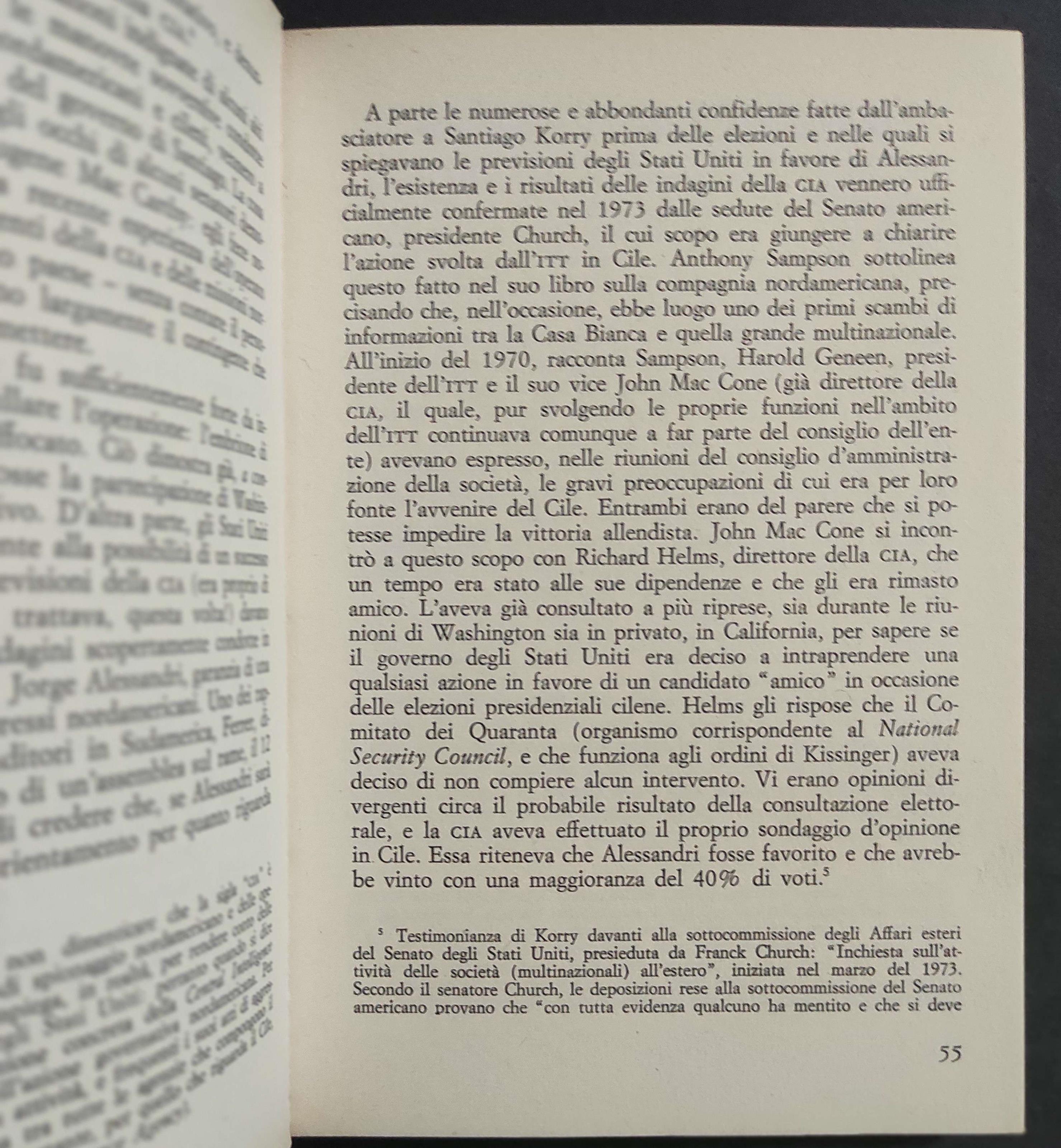 Il Libro Nero dell'Intervento Americano in Cile