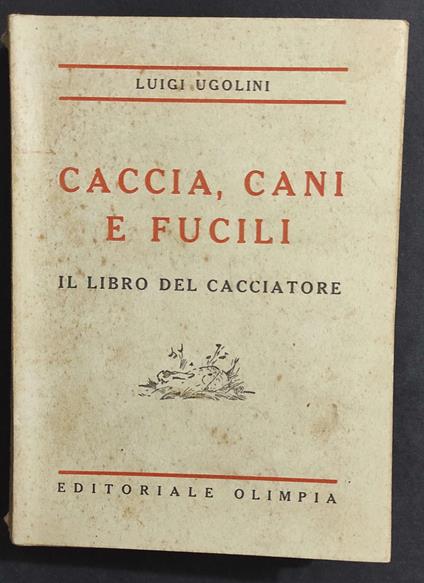 Caccia - Luigi Ugolini - copertina