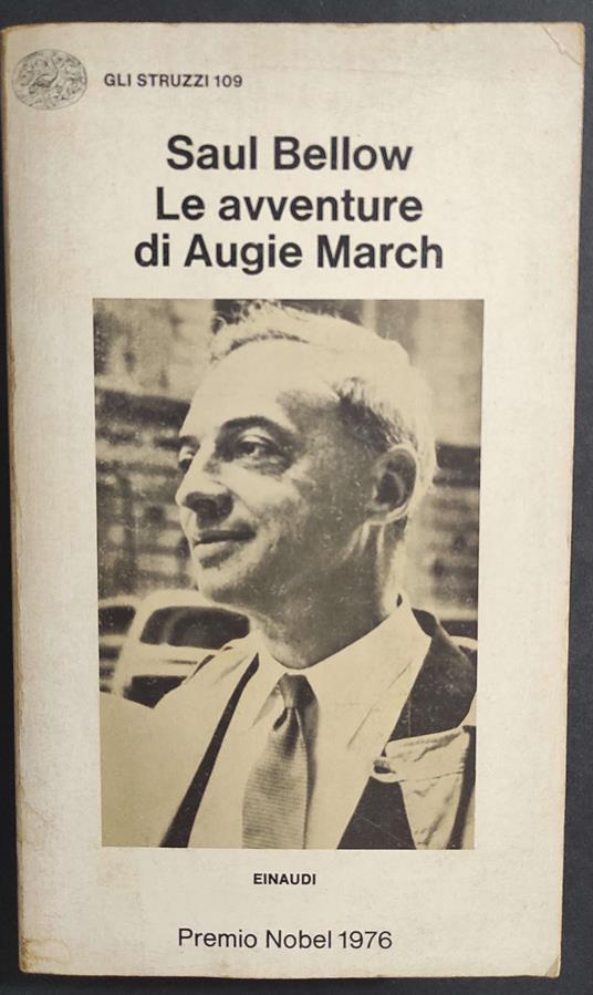 Le Avventure di Augie March - Saul Bellow - copertina