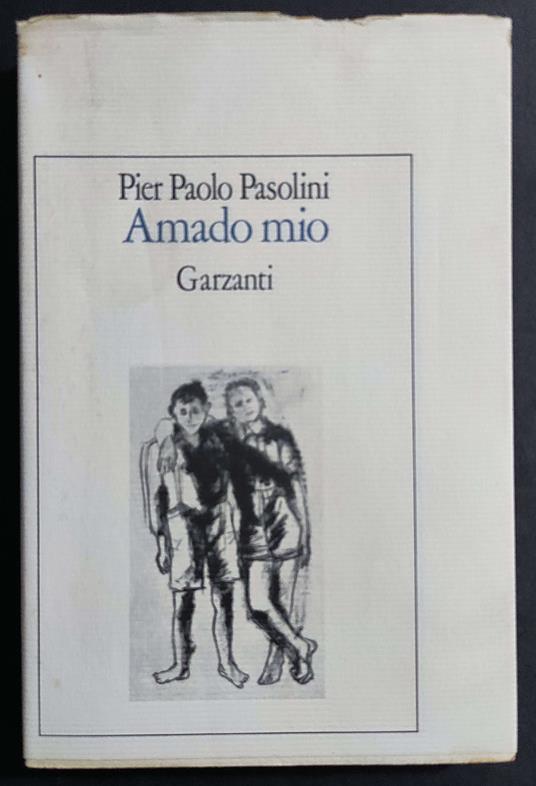 Amado Mio - Pier Paolo Pasolini - copertina