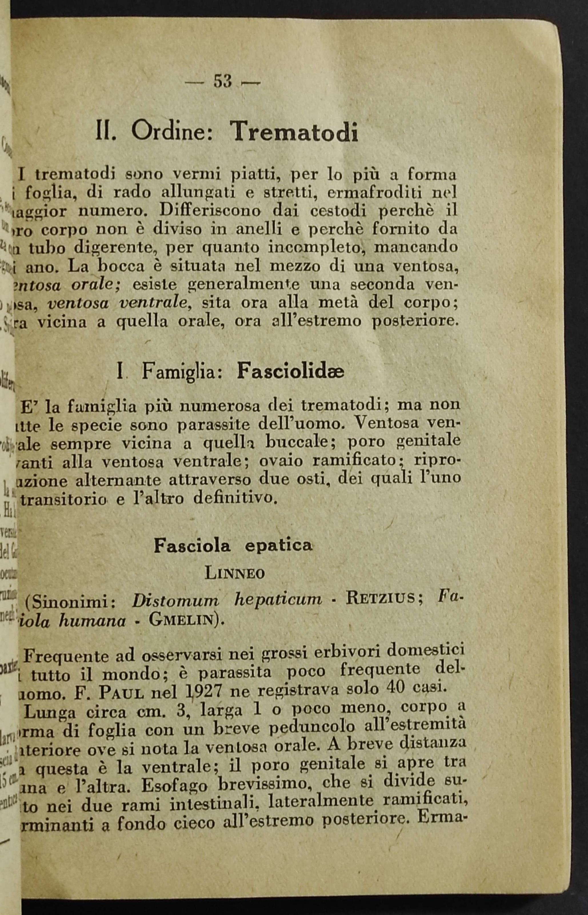 Zooparassitologia Medica