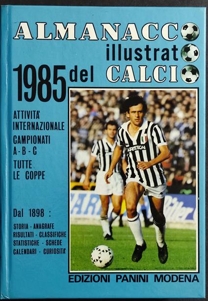 Almanacco Illustrato del Calcio 1985 - copertina