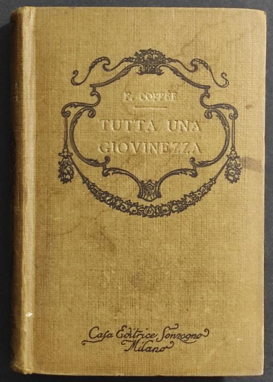 Tutta una Giovinezza - Francesco Coppi - copertina