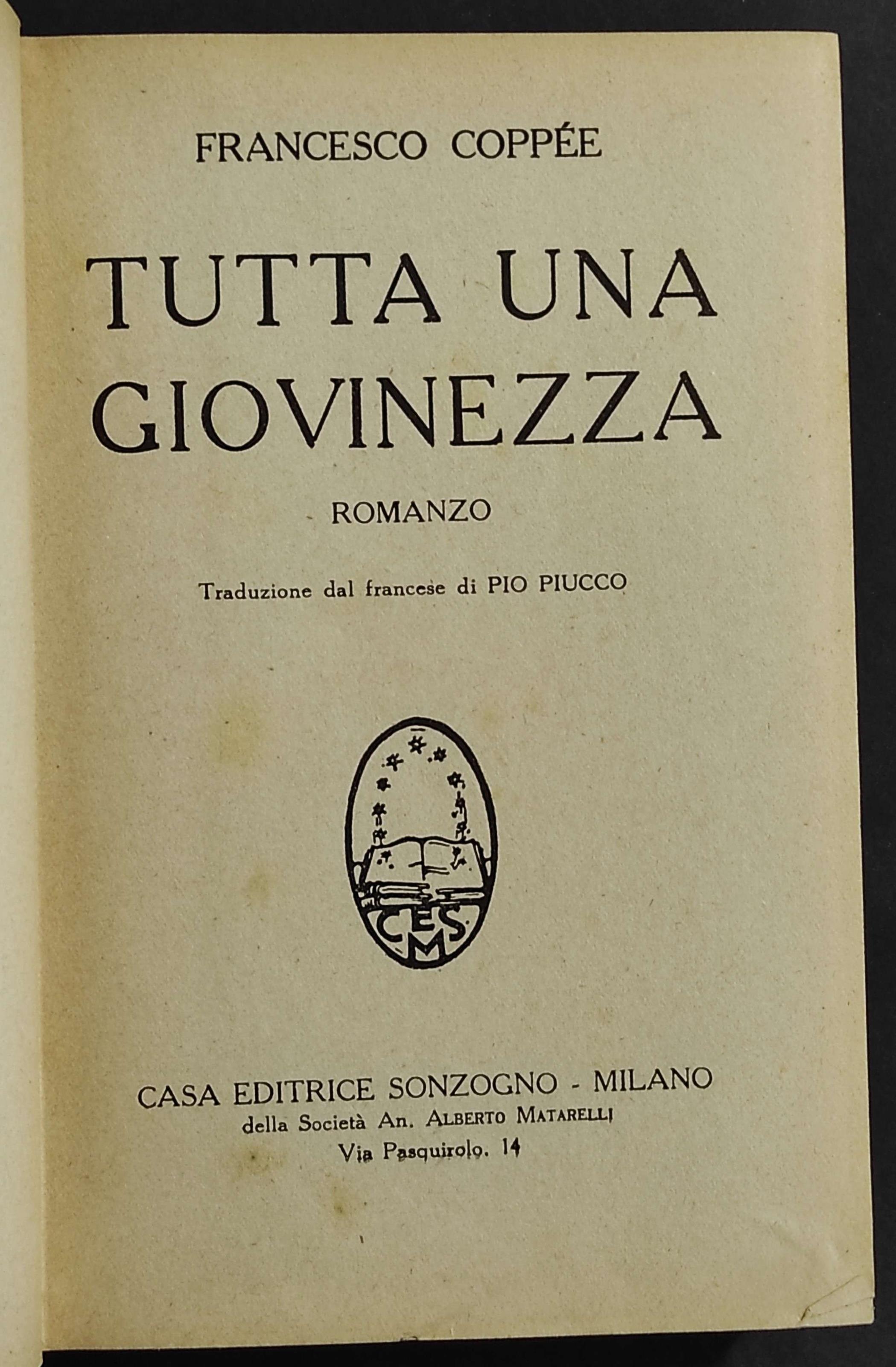 Tutta una Giovinezza