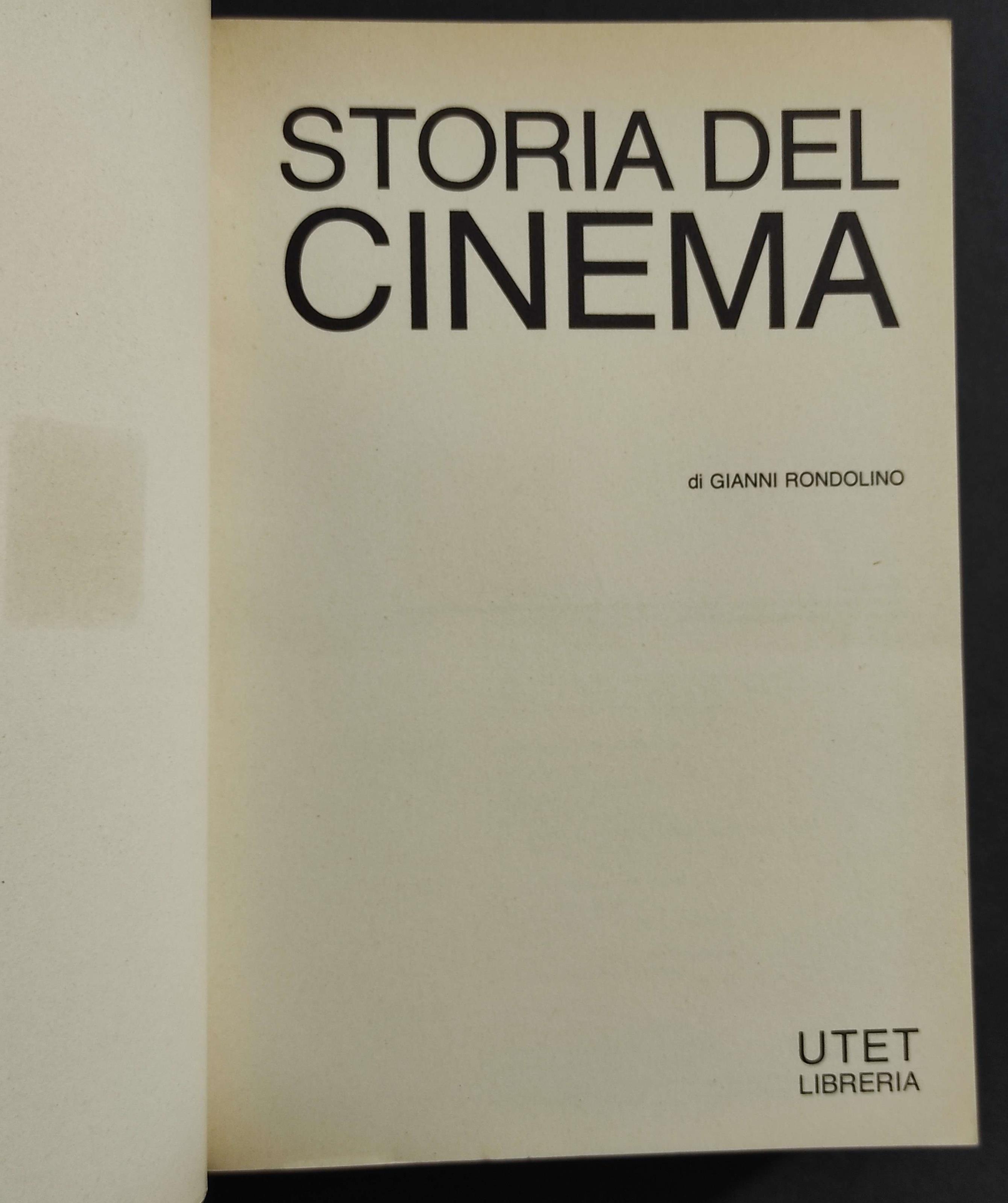 Storia del Cinema