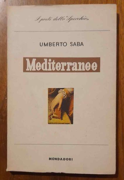Mediterranee - Umberto Saba - copertina
