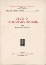 Studi di letteratura francese. XIII. La letteratura fantastica