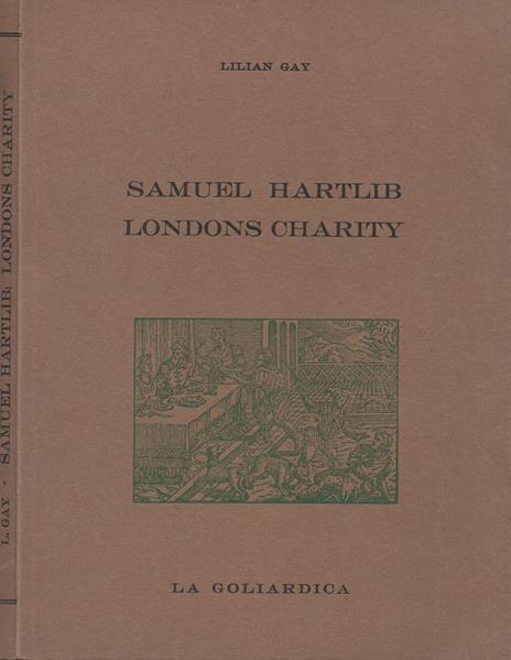 Samuel Hartlib Londons charity - copertina