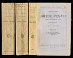 Difese penali. Studi di giurisprudenza penale. Arringhe civili. Difese penali. (I ribelli. Gli ammonitori. I violenti. Figure diverse. Studi di giurisprudenza. Arringhe civili. Saggi varii. Leggi penali e tipi di delinquenti. Le riforme della giustiz