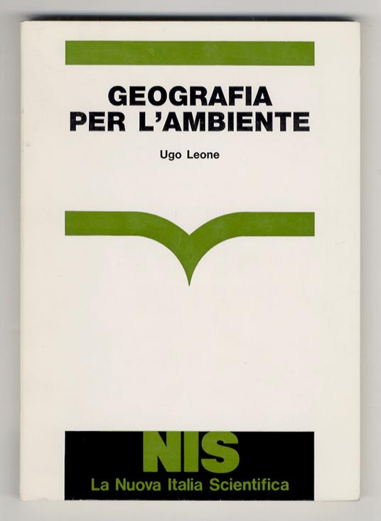Geografia per l'ambiente - Ugo Leone - copertina
