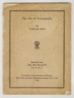 The Art of Scenography. Reprinted from the Art Bulletin vol. X, no. 3