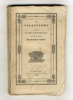 Il galantuomo. Libro di morale popolare