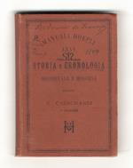 Storia e cronologia medievale e moderna in duecento tavole sinotiche