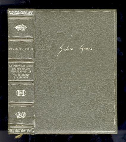 La Saison des Pluies. Une Américain bien tranquille. Notre Agent à La Havane - Graham Greene - copertina