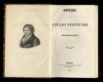 Opere di Giulio Perticari. Seconda edizione napolitana