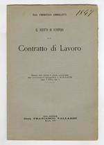 Il diritto di sciopero e il Contratto di Lavoro