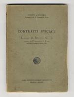 Contratti speciali. Lezioni di diritto civile tenute nell'Università di Roma nell'anno accademico 1933-34 - XII