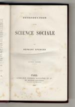 Introduction a la science sociale [...] Sixième édition