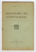 Solipsismo e autocoscienza