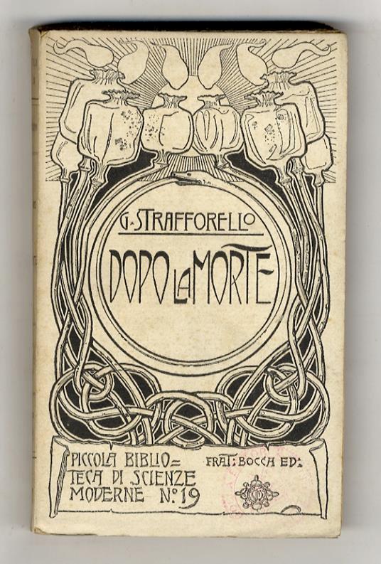 Dopo la Morte. IIa edizione - Gustavo Strafforello - copertina