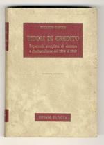 Titoli di credito. Repertorio completo di dottrina e giurisprudenza dal 1934 al 1969. Seconda edizione