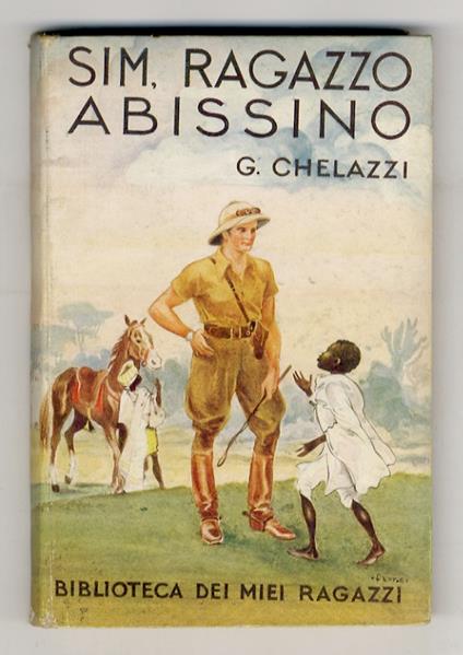 Sim, ragazzo abissino - Gino Chelazzi - copertina