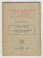 Il movimento naturale della popolazione nel suo aspetto qualitativo