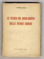 La tecnica del regolamento delle avarie comuni